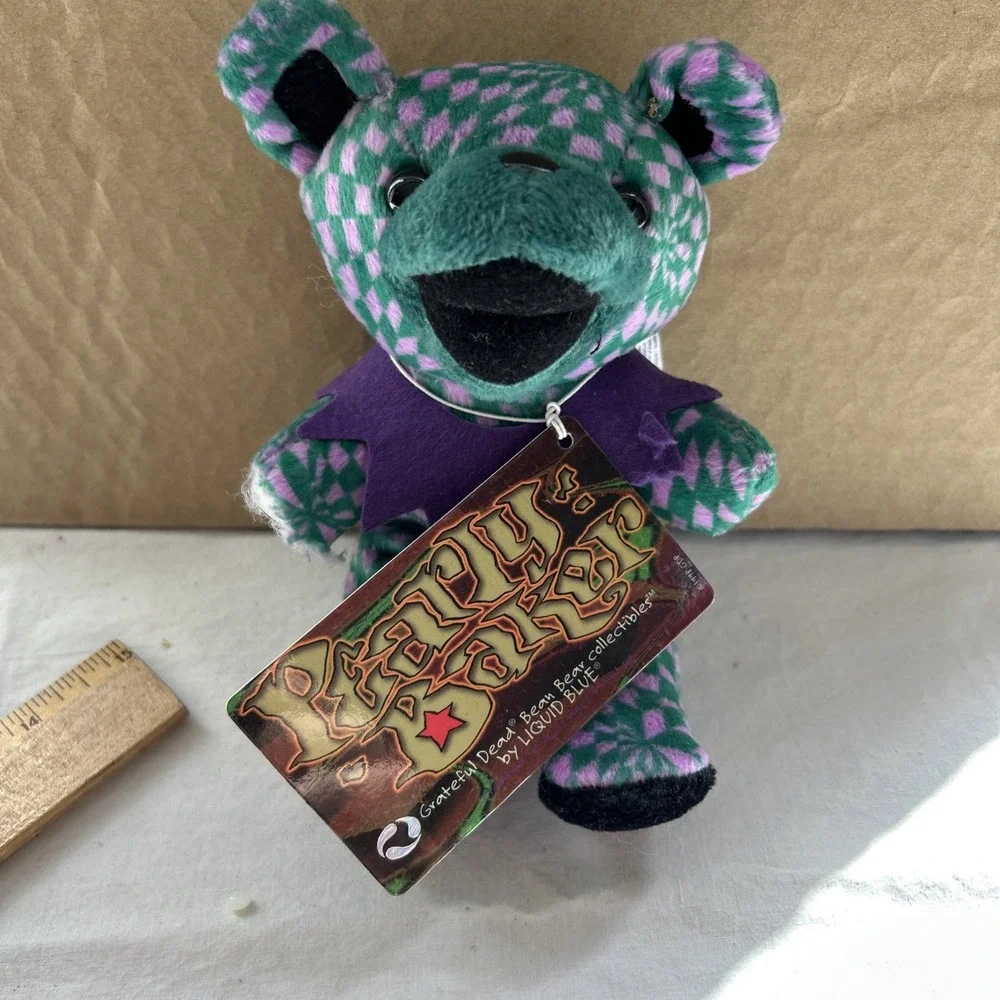Pearly Baker Grateful‎ Dead Bean Bear Plush 7